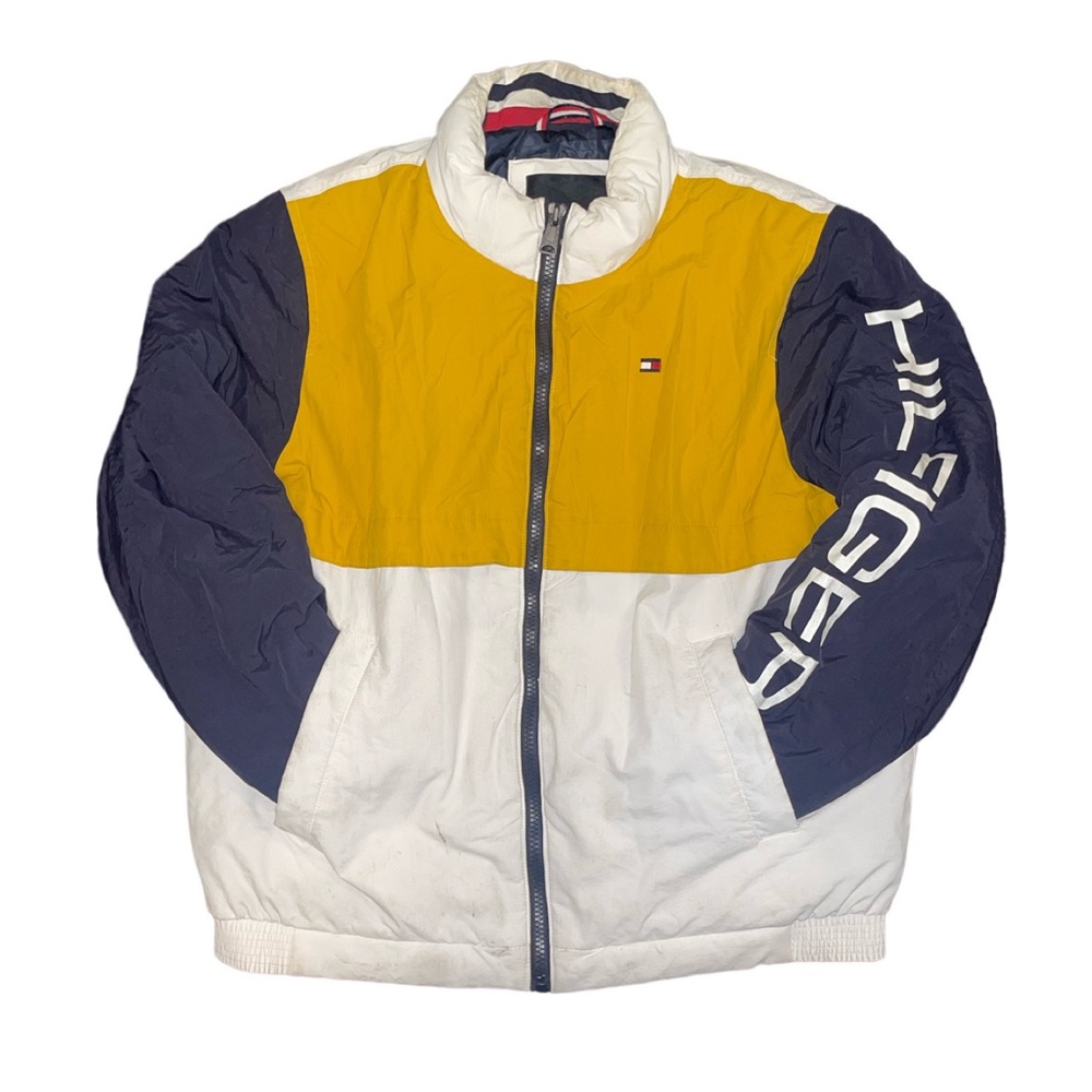 90s Tommy Hilfiger 3-Tone Zip-up Jacket